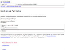 Tablet Screenshot of newsletter.date-up.com
